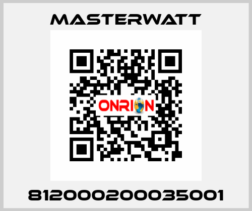 812000200035001 Masterwatt