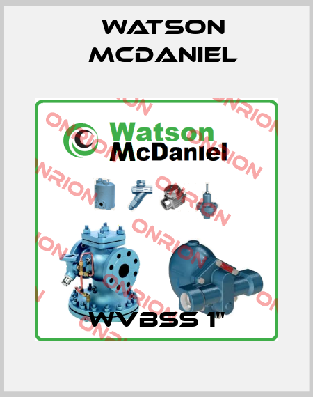WVBSS 1" Watson McDaniel