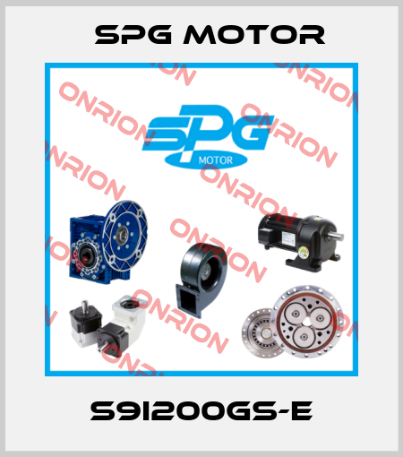 S9I200GS-E Spg Motor