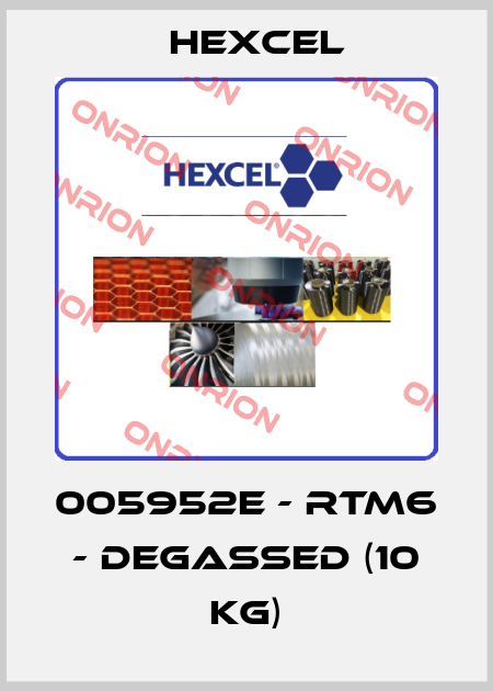 005952E - RTM6 - DEGASSED (10 KG) Hexcel