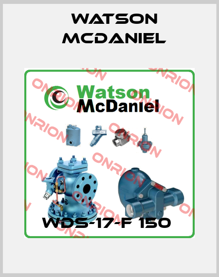 wds-17-f 150  Watson McDaniel