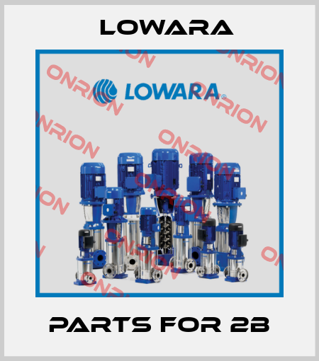 parts for 2B Lowara