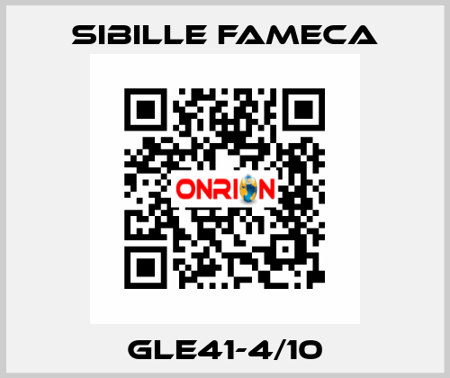 GLE41-4/10 Sibille Fameca