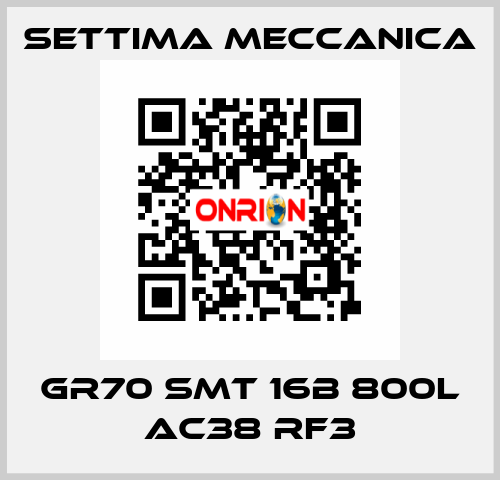 GR70 SMT 16B 800L AC38 RF3 Settima Meccanica