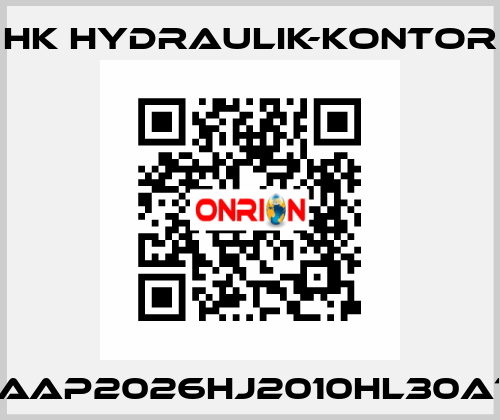 P2AAP2026HJ2010HL30A19N HK HYDRAULIK-KONTOR