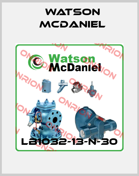 lB1032-13-N-30 Watson McDaniel