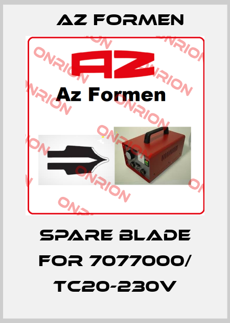 Spare blade for 7077000/ TC20-230V Az Formen