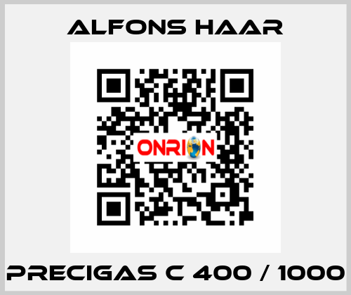 PreciGAS C 400 / 1000 ALFONS HAAR