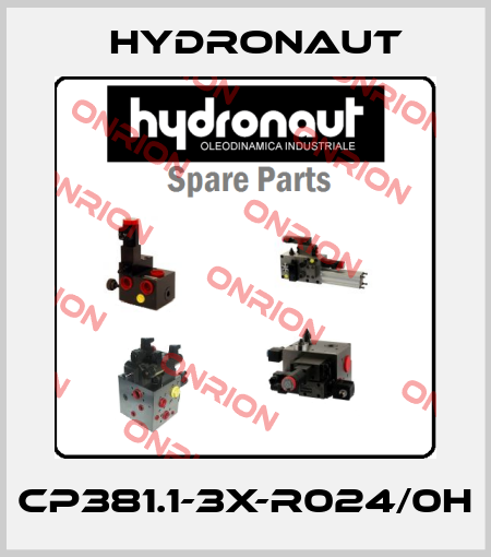 CP381.1-3X-R024/0H Hydronaut