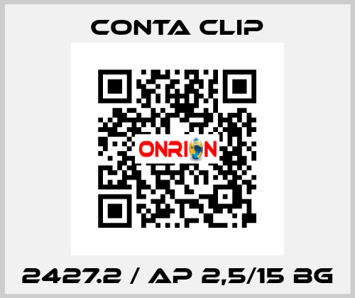 2427.2 / AP 2,5/15 BG Conta Clip