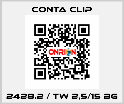 2428.2 / TW 2,5/15 BG Conta Clip