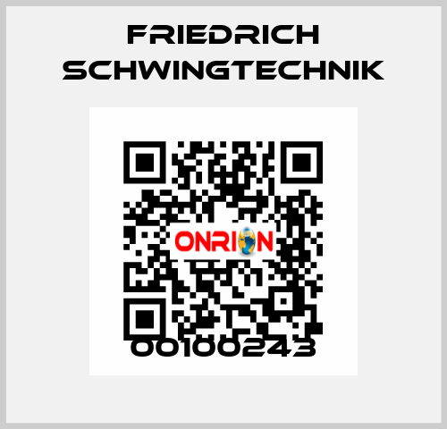 00100243 Friedrich Schwingtechnik