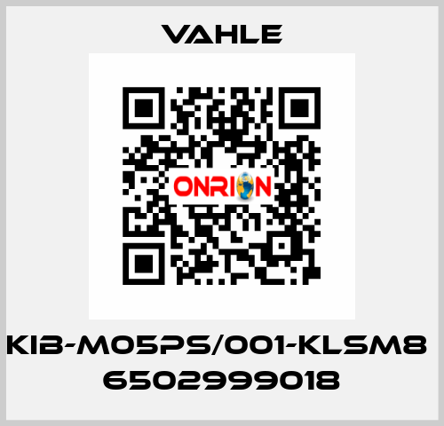 KIB-M05PS/001-KLSM8  6502999018 Vahle