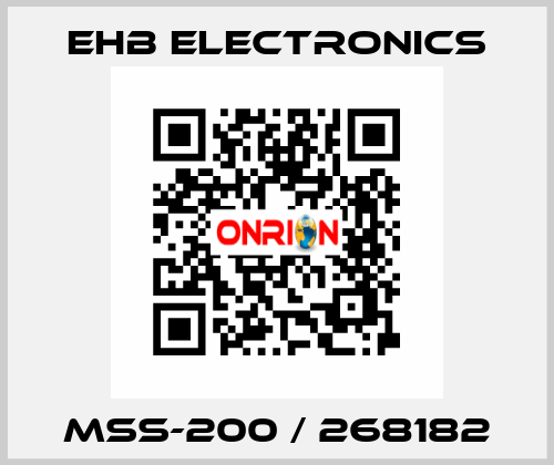 MSS-200 / 268182 ehb electronics