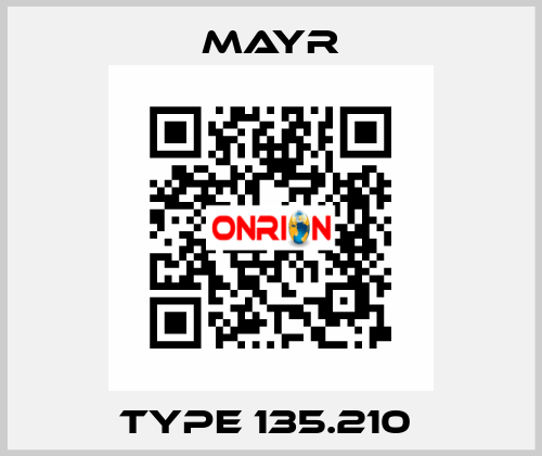 TYPE 135.210  Mayr