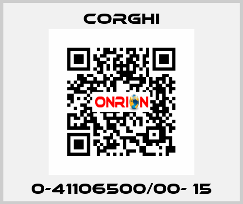 0-41106500/00- 15 Corghi