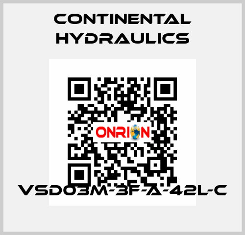 VSD03M-3F-A-42L-C Continental Hydraulics