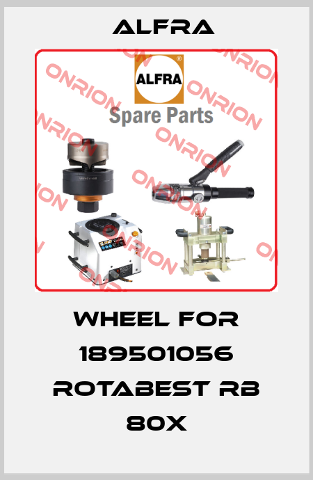 wheel for 189501056 Rotabest RB 80X Alfra