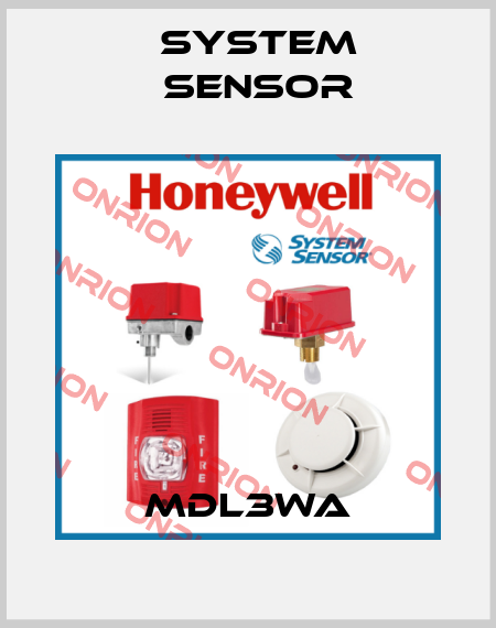 MDL3WA System Sensor