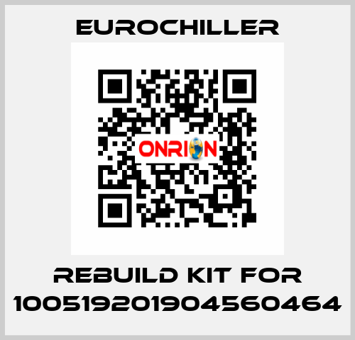 rebuild kit for 100519201904560464 EUROCHILLER