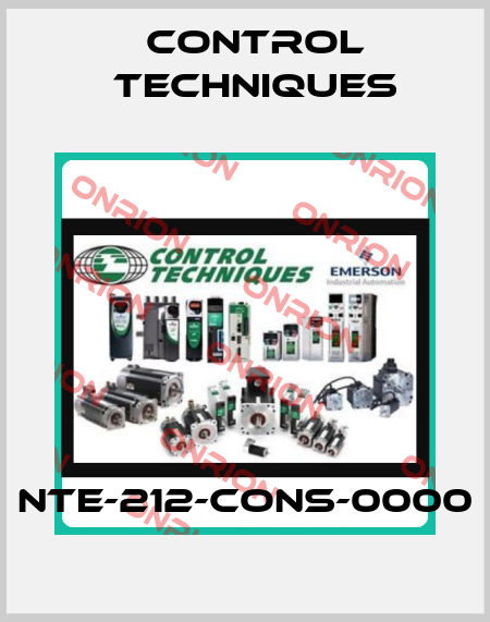 NTE-212-CONS-0000 Control Techniques