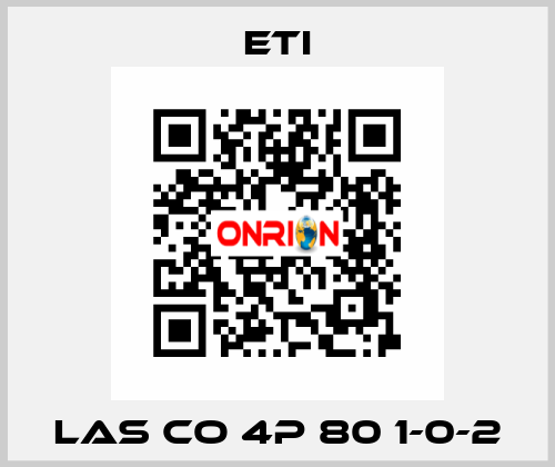 LAS CO 4P 80 1-0-2 Eti