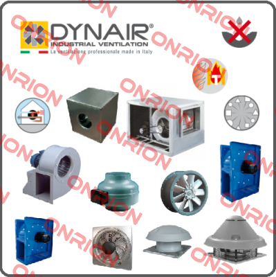 Atex II2G Axial wall fan type VN-Wall 202 M - 0,18 kW Dynair