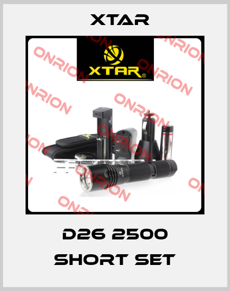 D26 2500 Short SET XTAR