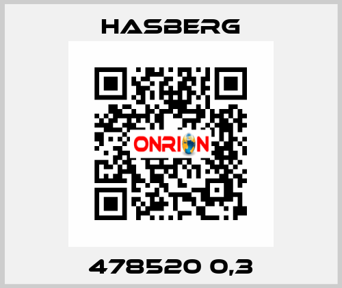 478520 0,3 Hasberg