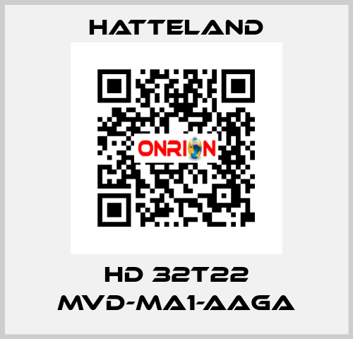 HD 32T22 MVD-MA1-AAGA HATTELAND