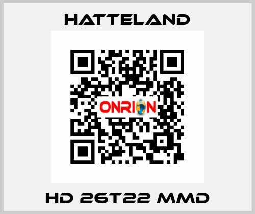 HD 26T22 MMD HATTELAND