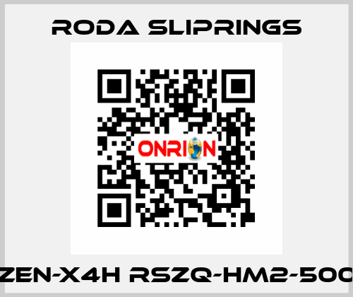 ZEN-X4H RSZQ-HM2-500 Roda Sliprings