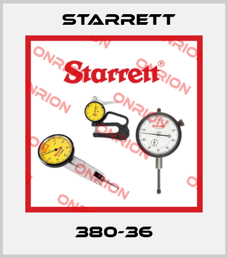 380-36 Starrett