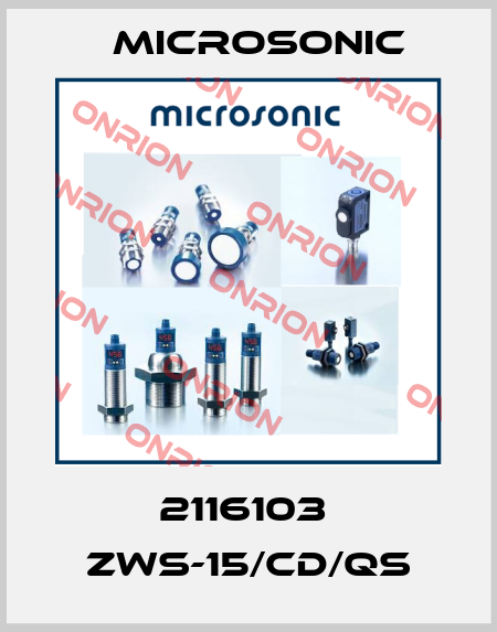 2116103  zws-15/CD/QS Microsonic