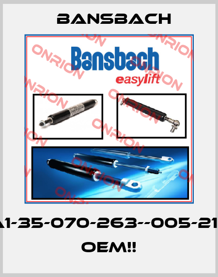 B9A1-35-070-263--005-2100N  OEM!! Bansbach