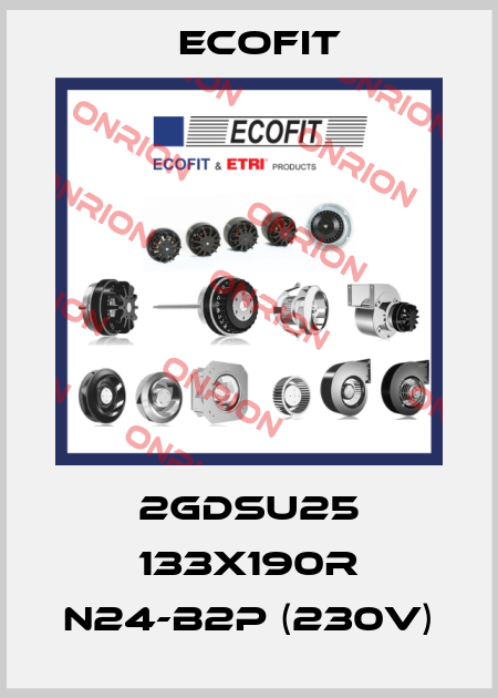 2GDSu25 133x190R N24-B2p (230V) Ecofit