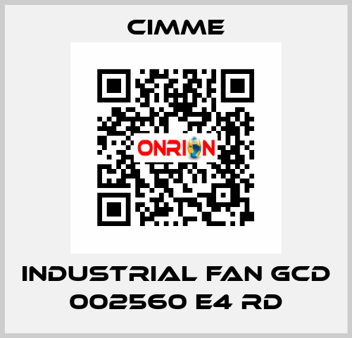 Industrial Fan GCD 002560 E4 RD Cimme