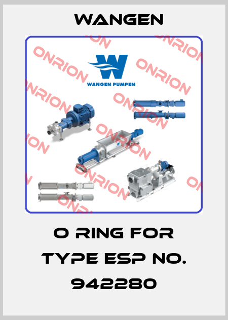 O ring for Type ESP No. 942280 Wangen