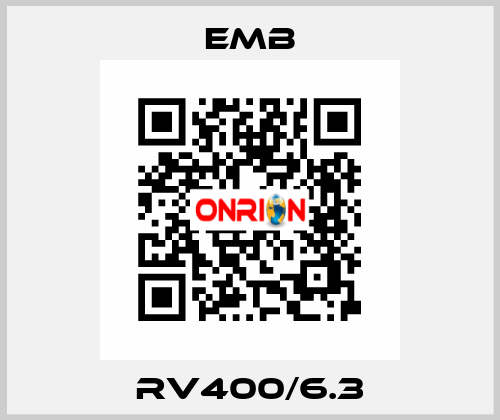 RV400/6.3 Emb