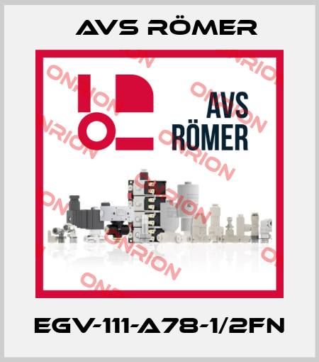 EGV-111-A78-1/2FN Avs Römer