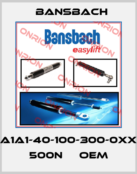 A1A1-40-100-300-0XX 500N     oem Bansbach
