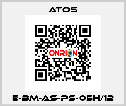 E-BM-AS-PS-05H/12 Atos