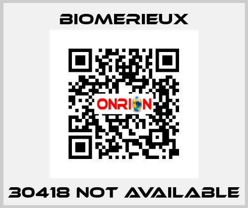 30418 not available Biomerieux