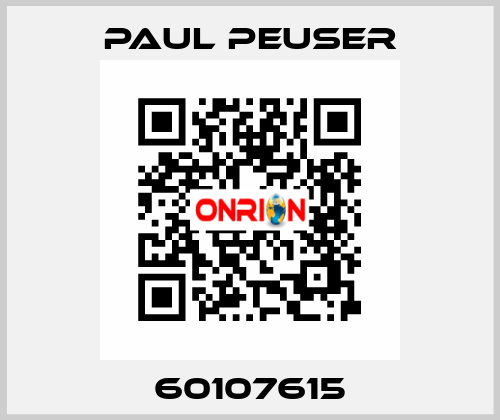 60107615 PAUL PEUSER