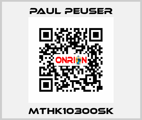 MTHK10300SK PAUL PEUSER