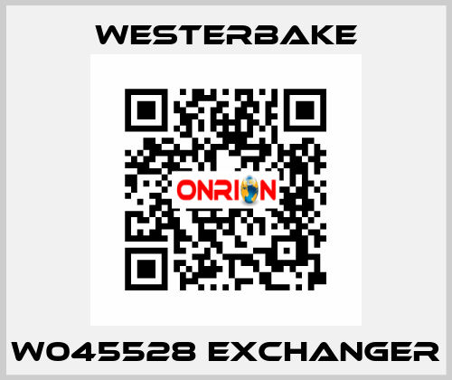 W045528 EXCHANGER Westerbake