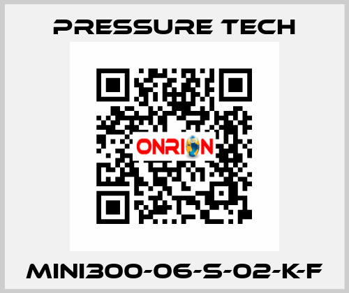 MINI300-06-S-02-K-F Pressure Tech