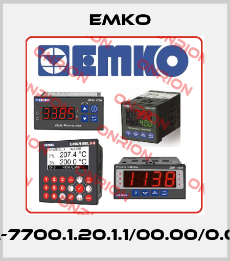 ESM-7700.1.20.1.1/00.00/0.0.0.0 EMKO