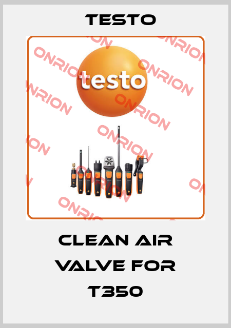 Clean Air Valve for T350 Testo