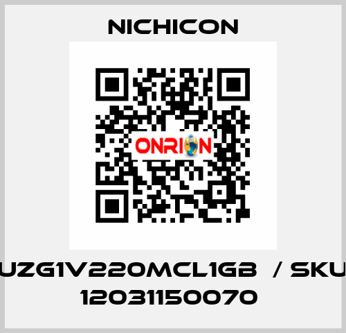 UZG1V220MCL1GB  / SKU 12031150070  NICHICON